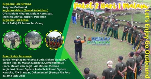 Paket Outbound 2 Hari 1 Malam - Image 4