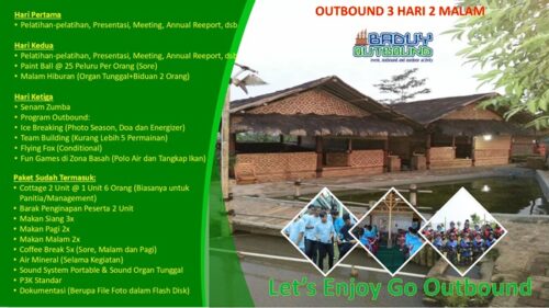 Paket Outbound 3 Hari 2 Malam - Image 12