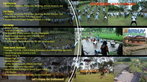 Paket Outbound 3 Hari 2 Malam - Image 7