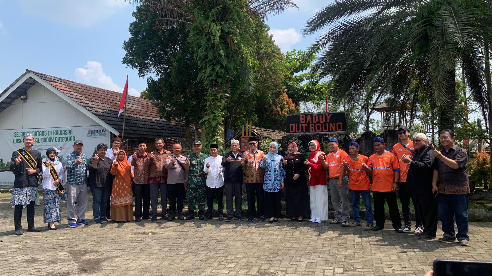 Peresmian Kawasan Wisata Halal Baduy Outbound