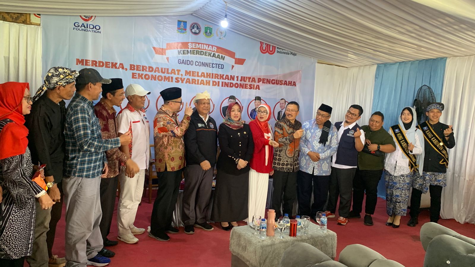 Peresmian Kawasan Wisata Halal Baduy Outbound