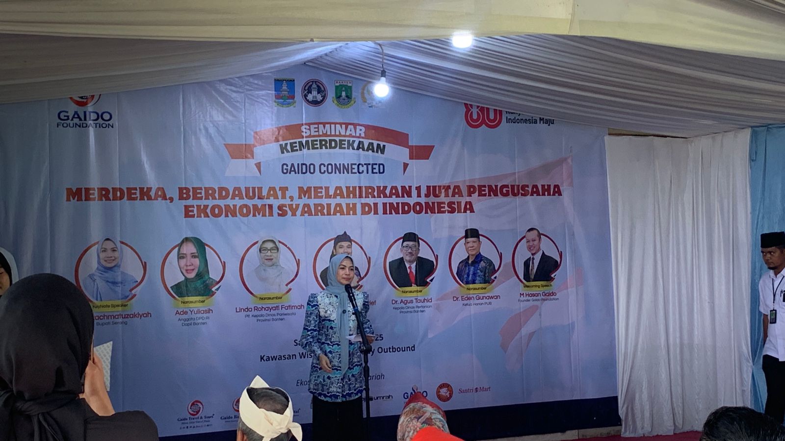 Peresmian Kawasan Wisata Halal Baduy Outbound