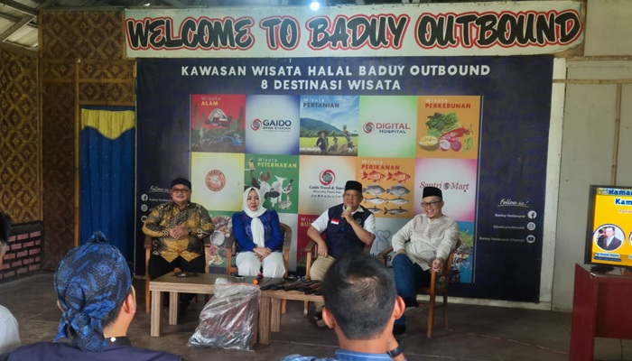 Santunan Anak Yatim Piatu di Kawasan Wisata Halal Baduy Outbound Bersama Gaido Foundation dan Gaido Bank Syariah